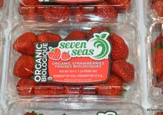 New labeling for organic strawberries.
